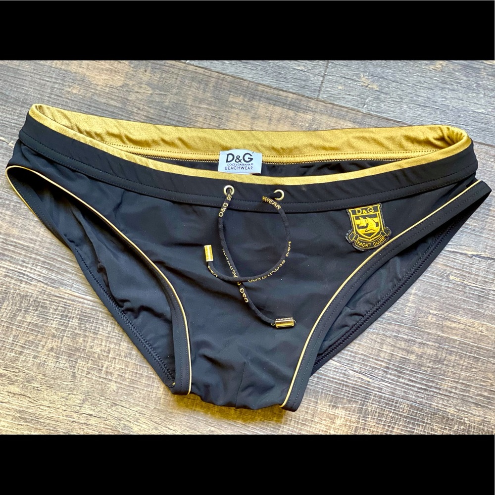 Dolce & Gabbana men's beachwear speedo